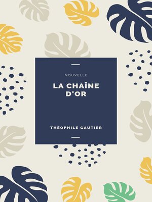 cover image of La chaîne d'or